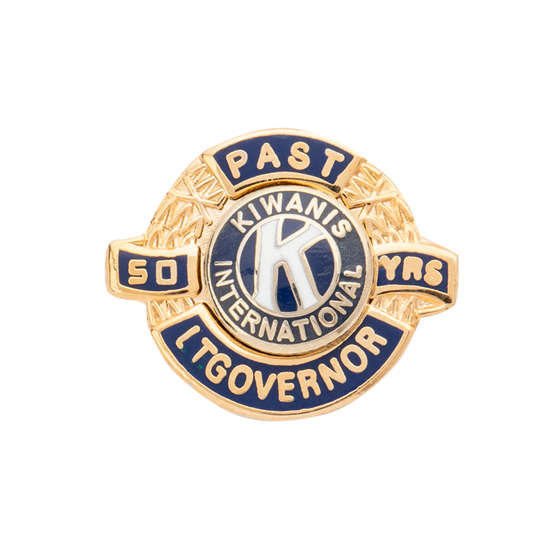 Pin-Legion of Honor, 50 Year Past Lt. Governor | Kiwanis Family Products